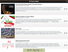 Tablet Screenshot of bepuertovallarta.com